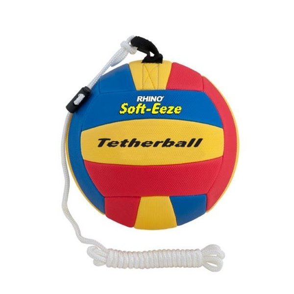 Champion Sports Champion Sports RSTB9 9 in. Rhino Soft Eeze Volleyball; Multicolor RSTB9